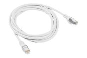 Kabel sieciowy - Lanberg patch cable - 2 m - white RAL 9010 - Biały - PCF6-10CC-0200-W