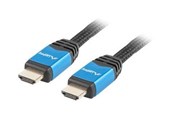 Kabel wyświetlacza - Lanberg Premium HDMI cable with Ethernet - 1.8 m - CA-HDMI-20CU-0018-BL