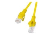 Kabel sieciowy - Lanberg patch cable - 2 m - yellow RAL 1016 - Żółty - PCU6-10CC-0200-Y