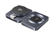 Telefon - Adapter i Ładowarka - Unitek P1300A charging station - 3-in-1 foldable Qi2 - 15 watt - P1300AGY01