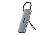 USB hub - Unitek uHUB Q4 - hub - 4-in-1 10Gbps - 4 ports USB hub - 4 - Szary - H1112DGY01