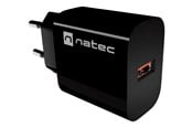 Telefon - Adapter i Ładowarka - Natec Ribera power adapter - USB - 20 watt - NUC-2393