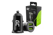 Telefon - Adapter i Ladowarka - Green Cell PowerRide Nano36 car power adapter - 2 x USB - 36 watt - CADM-GC-36AA