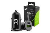 Telefon - Adapter i Ladowarka - Green Cell PowerRide Nano38 car power adapter - USB USB-C - 38 watt - CADM-GC-38AC