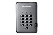 Dysk zewnętrzny - iStorage diskAshur PRO² - hard drive - 2 TB - USB 3.1 - TAA Compliant - Zewnętrzny dysk - 2TB - Szary - IS-DAP2-256-2000-C-G