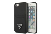Telefon - Pokrowiec i etui - GUESS GUHCI8PSATPK iPhone 7/8 SE 2020 / SE 2022 hardcase black/black hardcase Saffiano Triangle Logo Cardslot - 3666339050177