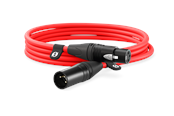 Kabel audio - Røde XLR Cable - Czerwony - 3 m - XLR3M-R