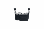 Akcesoria dla niemowląt - Fresh Kid Stroller Organizer Deluxe 3-in-1 black - 3065