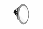 Akcesoria dla niemowląt - Fresh Kid Baby Car mirror grey - 3002