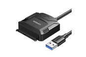 Dysk twardy - akcesoria - UGREEN 2.5'' / 3.5'' hard drive adapter cable (USB-A 3.0 - SATA) - Black - 20611