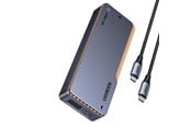 Dysk twardy - akcesoria - UGREEN D703 USB4 40Gb/s M.2 NVMe SSD Enclosure with Active Cooling - Gray - 65727