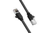 Kabel sieciowy - UGREEN Flat network cable - 2m - Black - Czarny - 2m - 50185