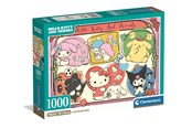 Puzzle - Clementoni Puzzle Hello Kitty 2 - Compact Box 1000 pieces Podłoga - 37118