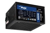 Zasilacz do komputera - Akyga Classic Series AK-C1-600 - power supply - 600 watt Zasilacz do komputera - 600 wat - 120 mm - ATX 2.31 - 80 Plus 80+ - AK-C1-600