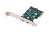 Kontroler, sterownik - Lanberg - USB adapter - PCI Express x1 - USB-C 3.2 Gen 2 x 2 - PCE-UC3-002