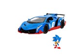 Drobiazgi - Jada Toys - Sonic Lamborghini Veneno 1:24 - 9335433314R00