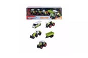 Samochody i pojazdy - Majorette Claas Farm 5-elementowy zestaw prezentowy - 8503105002