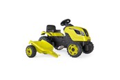 Zabawki - Smoby Farmer XL zielony traktor + przyczepa - 7600710130