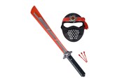 Zabawki - Simba Next Ninja Miecz i maska, czerwony - 108042587