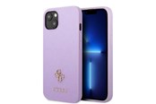Telefon - Pokrowiec i etui - GUESS GUHCP13SPS4MU iPhone 13 mini 5.4" purple/purple hardcase Saffiano 4G Small Metal Logo - 3666339048044