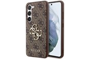 Telefon - Pokrowiec i etui - GUESS GUHCS23S4GMGBR S23 S911 brown/brown hardcase 4G Big Metal Logo - 3666339114879
