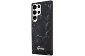 Telefon - Pokrowiec i etui - GUESS GUHCS23LPCUMAK S23 Ultra S918 black/black hardcase Marble - 3666339117399