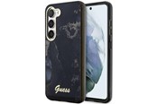 Telefon - Pokrowiec i etui - GUESS GUHCS23SHTMRSK S23 S911 black/black hardcase Golden Marble Collection - 3666339117344