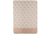 Tablet - pokrowce i etui - GUESS 4G Stripe Allover case for iPad Pro 12.9" - pink - 3666339119324