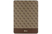 Tablet - pokrowce i etui - GUESS 4G Stripe Allover case for iPad Pro 12.9" - brown - 3666339119300