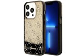 Telefon - Pokrowiec i etui - GUESS GUHCP14LLC4PSGK iPhone 14 Pro 6.1" black/black hardcase Liquid Glitter 4G Transculent - 3666339116217