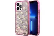 Telefon - Pokrowiec i etui - GUESS GUHCP14LLC4PSGP iPhone 14 Pro 6.1" pink/pink hardcase Liquid Glitter 4G Transculent - 3666339116255