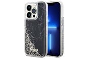 Telefon - Pokrowiec i etui - GUESS GUHCP14LLCSGSGK iPhone 14 Pro 6.1" black/black hardcase Liquid Glitter Marble - 3666339127299