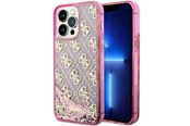 Telefon - Pokrowiec i etui - GUESS GUHCP14XLC4PSGP iPhone 14 Pro Max 6.7" pink/pink hardcase Liquid Glitter 4G Transculent - 3666339116262