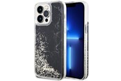Telefon - Pokrowiec i etui - GUESS GUHCP14XLCSGSGK iPhone 14 Pro Max 6.7" black/black hardcase Liquid Glitter Marble - 3666339127305