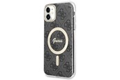 Telefon - Pokrowiec i etui - GUESS GUHMN61H4STK iPhone 11 6.1" black/black hardcase 4G MagSafe - 3666339126797