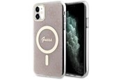 Telefon - Pokrowiec i etui - GUESS GUHMN61H4STP iPhone 11 6.1" pink/pink hardcase 4G MagSafe - 3666339127343