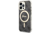 Telefon - Pokrowiec i etui - GUESS GUHMP13LH4STK iPhone 13 Pro / 13 6.1" black/black hardcase 4G MagSafe - 3666339126810