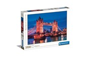 Puzzle - Clementoni Puzzle HQC Tower Bridge at Night 1000 pieces Podłoga - 39674