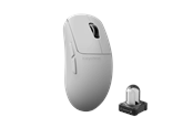 Myszka - Keychron G6 HE 8K Frosted Ice - Myszka do gier - Optyczny - 5 przycisków - Biały - G6-HB2