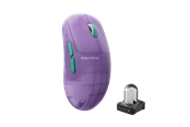 Myszka - Keychron G6 HE 8K Frosted Ice - Myszka do gier - Optyczny - 5 przycisków - Fiolet - G6-HB4