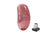 Myszka - Keychron G6 HE 8K Frosted Ice - Myszka do gier - Optyczny - 5 przycisków - Różowy - G6-HB5