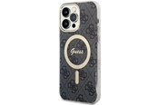Telefon - Pokrowiec i etui - GUESS 4G MagSafe case for iPhone 14 Pro Max - black - 3666339118235