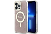 Telefon - Pokrowiec i etui - GUESS 4G MagSafe case for iPhone 14 Pro Max - pink - 3666339118297
