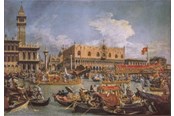 Puzzle - Clementoni Puzzle Museum Canaletto "The return of the bucentaur at the molo.." 1000 pieces Podłoga - 39764