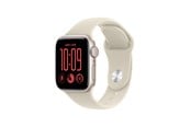 Smartwatch, zegarek i opaska sportowa - Apple Watch SE 3 GPS 40mm Starlight Aluminium Case with Sand Sport Band - S/M - MJKR4QN/A
