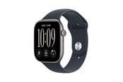 Smartwatch, zegarek i opaska sportowa - Apple Watch Series 12 GPS + Cellular 46mm Space Grey Aluminium Case with Navy Blue Sport Band - M/L - MJG74QN/A