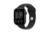 Smartwatch, zegarek i opaska sportowa - Apple Watch Series 12 GPS + Cellular 46mm Black Aluminium Case with Black Sport Band - S/M - MJG84QN/A