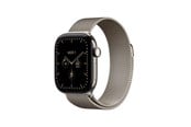 Smartwatch, zegarek i opaska sportowa - Apple Watch Series 12 GPS + Cellular 42mm Natural Titanium Case with Natural Milanese Loop - MJGH4QN/A