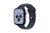 Smartwatch, zegarek i opaska sportowa - Apple Watch Series 12 GPS + Cellular 46mm Night Blue Ceramic Case with Navy Blue Sport Band - M/L - MJH44QN/A
