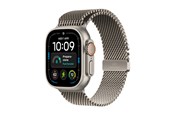 Smartwatch, zegarek i opaska sportowa - Apple Watch Ultra 4 GPS + Cellular 49mm Natural Titanium Case with Natural Titanium Milanese Loop - S - MJA84DH/A